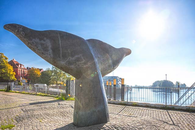 Walflunke und Pension Weserblick in Bremen-Vegesack